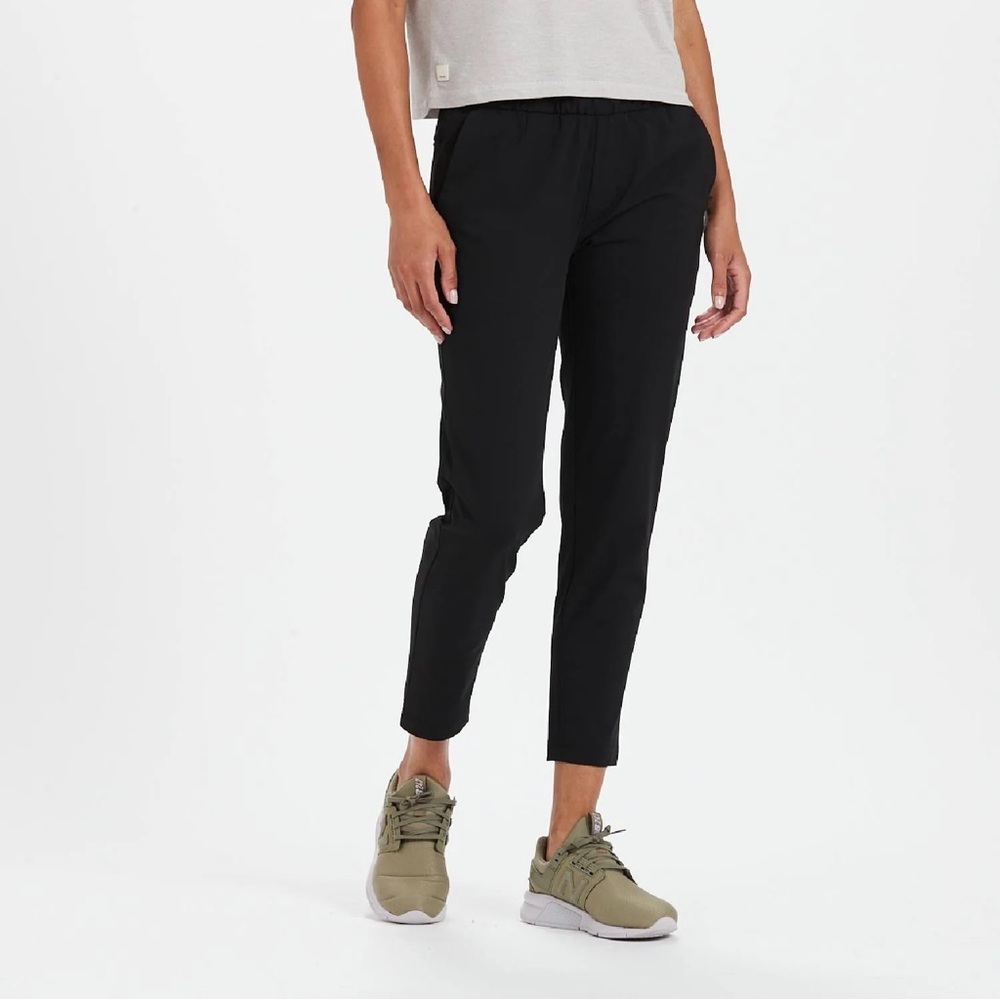 NWT Vuori Wayfarer Pants Tapered Women’s X- Small MSRP $98 Black - Picture 7 of 11